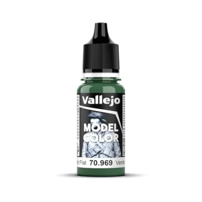 Image of Vallejo Model Color 17 ml Acrylic Paint Park Green Flat