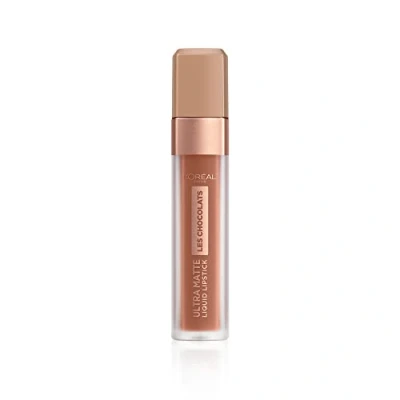 Image of L&#039;Oreal Paris Les Chocolats Ultra Matte Liquid Lipstick 862 Volupto Choco