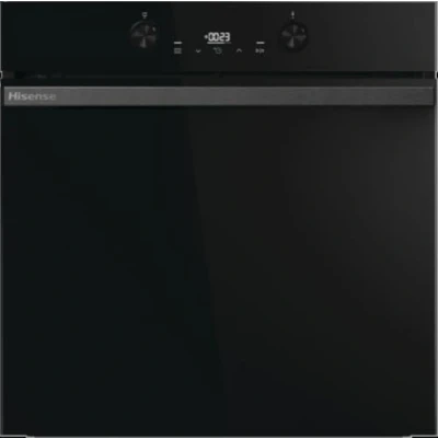 Image of HISENSE Hi4 BlackLine BI64221PDBG Electric Pyrolytic Oven Jet Black, Black