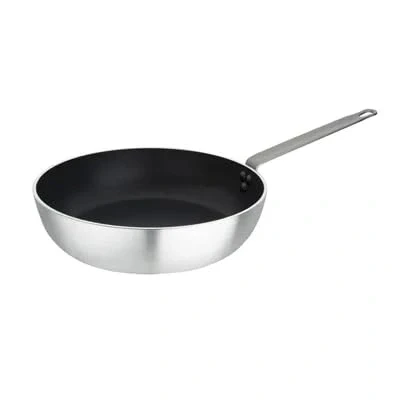 Image of Hygiplas Aluminium Non stick Teflon Frying Pan with Purple Handle 28cm