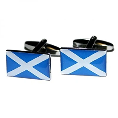 Image of St Andrews Scottish Flag Cufflinks