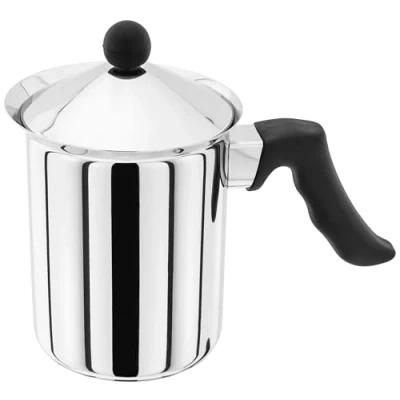Image of Judge JA90 Milk Frother/Sauce Pot Jug, 18/10 Stainless Steel, Induction Ready, Stay Cool Handle, Dishwasher Safe, 800ml 25 Year Guarantee