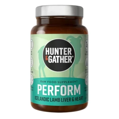 Image of Hunter &amp; Gather Nose to Tail 180 Perform Capsules Wild, Grass Fed Icelandic Lamb Ancestral Inspired Supplements Raw Freeze Dried No GMO Feeds, Antibiotics Or Hormones