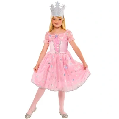 Image of Rubies Official Wizard of Oz Glinda Costume, Kids Fancy Dress, 7 8 Years