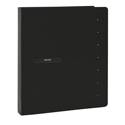 Image of Favorit 400113811 Matrix Folder Internal Format 22X30 cm 4 Rings Diameter 30, Black