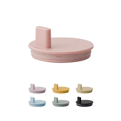 Image of Design Letters Drink Lid for Tritan Baby and Kids Sippy Cup (Nude) Weaning with a Unique Toddlers &amp; Babies Fits in All Drinking BPA BPS Free