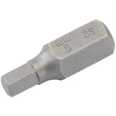 Image of Draper 6mm x 30mm Hexagonal 10mm Insert Bit for Mechanic&#039;s Sets