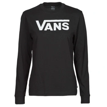Image of Vans FLYING V CLASSIC LS BF women&#039;s in Black