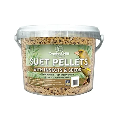 Image of Copdock Mill Suet Pellets with Insects &amp; Seeds Tub 3kg