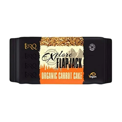 Image of TORQ Explore Carrot Cake Flapjack, Orange, One Size