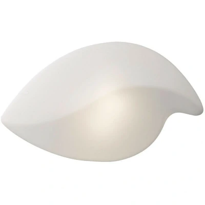 Image of Natura Flush Ceiling/Wall Indoor Large 2 Light E27, Polished Chrome/Opal White