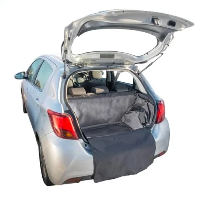 Image of UK Custom Covers BL624 Tailored Waterproof Boot Liner Mat Black To Fit Toyota Yaris 2011 2020