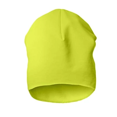 Image of Snickers FlexiWork, Stretch Fleece Beanie Neon Yellow