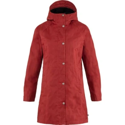 Image of Fjallraven F84122 345 Karla Hydratic Jacket, Women, Red Oak, XS