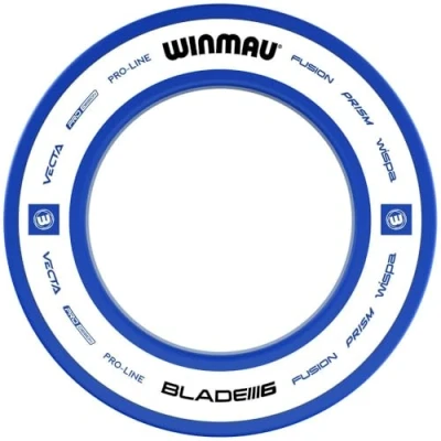 Image of WINMAU Dart Board Surround Ring Pro Line 2.0 Blue Dartboard Backboard Wall Protector