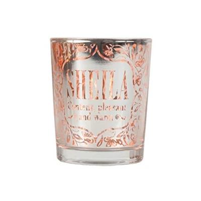 Image of H&amp;H Metallics Personalised Candle Pot: Sheila