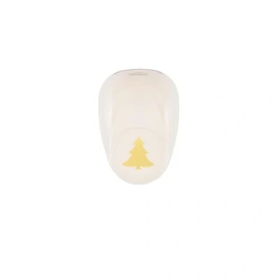 Image of Vaessen Creative Craft Paper Punch Fir Tree 3,2 x 3,4 cm Circle Cutter for Crafting and Card Making