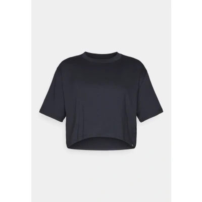 Image of Under Armour Rival Basic Tshirt, Women&#039;s, Size: XL, Black/white