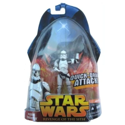Image of Star Wars Revenge of the Sith Action Figure Clone Trooper #6