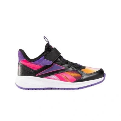 Image of Reebok Road Supreme 4.0 ALT Sneaker, Black/DYNAMICPURPLE/BOLDPINK, 11 UK Child