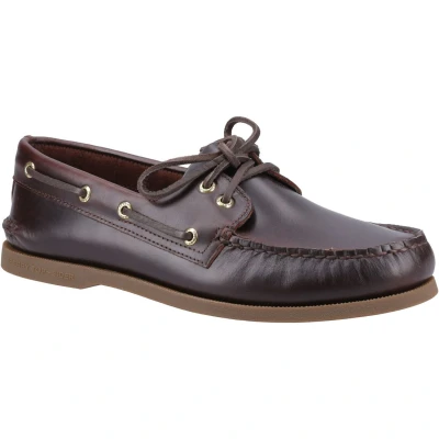 Image of Sperry Authentic Original 2 Eye Full Grain Leather Men&#039;s Boat Shoes