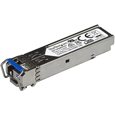 Image of StarTech.com MSA Uncoded SFP Module 1000BASE BX 1 Gigabit Ethernet BiDi Fiber Single Strand Transceiver LC 10km Compliant (SFP1000BXUST)