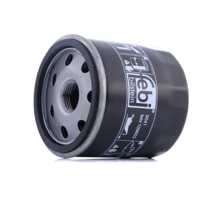 Image of 152089599R, 7711949631 Oil Filter FEBI BILSTEIN 109603 with seal ring Spin on RENAULT: Megane 4, Kadjar, Captur, MERCEDES BENZ: A Class