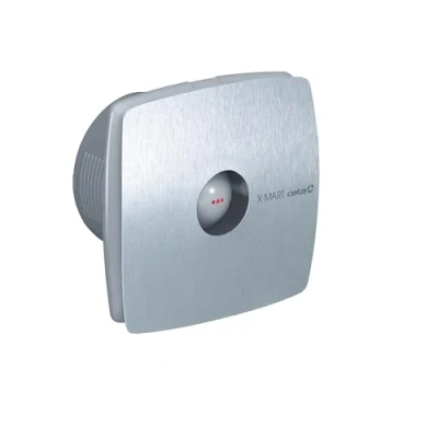 Image of Cata M1847 X Mart 12 INOX Fan with Perimeter Extraction System Operating Pilot Light and Thermal ProtectorWidth 17 cm Power 20W Stainless Steel Colour, Plastic, 20 W