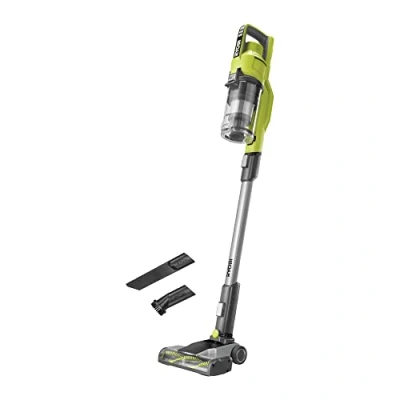 Image of Ryobi rsv18,rsv18 0 5133005657, 18V ONE+ Cordless Brushed Stick Vac (Bare Tool), Hypergreen, 30 AirWatt