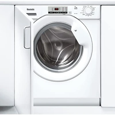 Image of Baumatic BWI147D4E Integrated 7kg Washing Machine with 1400 rpm White D Rated