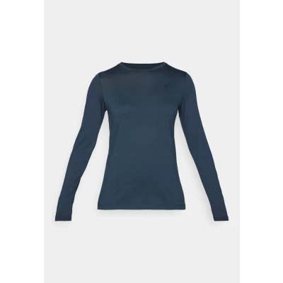 Image of Fjällräven Abisko WOOL LS W Long sleeved top, Women&#039;s, Size: XL, Dark navy