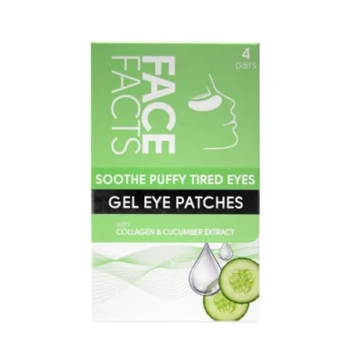 Image of Face Facts Soothe Puffy Tired Under Eye Gel Patches 4 Pairs