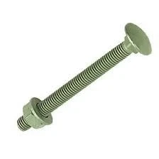 Image of TIMco 10100INCB Index Coach Bolt, Nut and Washer 10 x 100 Organic Green (Bag of 10)