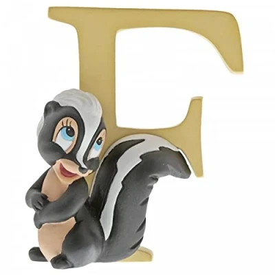 Image of Disney F Flower Ornamental Letter