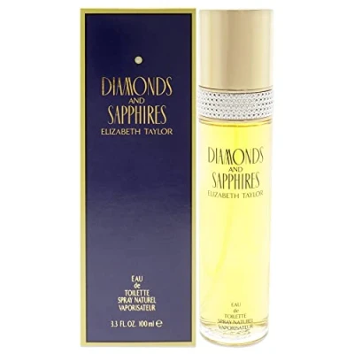 Image of Elizabeth Taylor Diamonds And Sapphires Eau de Toilette 100ml
