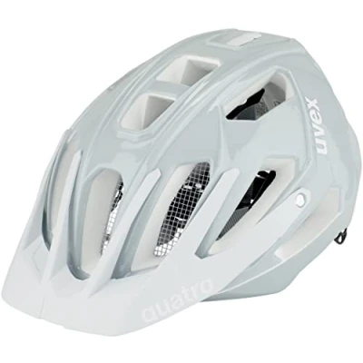 Image of uvex Quatro Secure Mountain Bike Helmet for Men &amp; Women Individual Fit Adjustable Shield Papyrus 52 57 cm