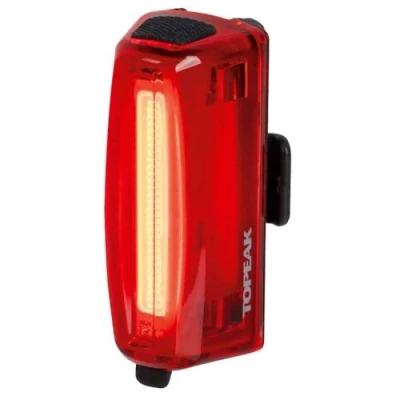 Image of Topeak Redlite 80 Rear Cycle IPX6 USB rechargeable lumens and five lighting modes Red Tail Light