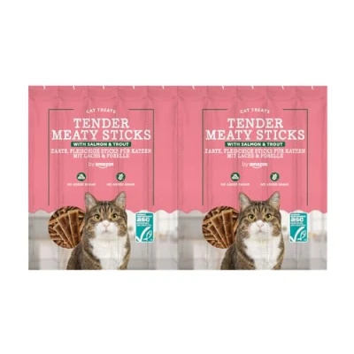 Image of by Amazon Cat Sticks Salmon &amp; Trout 50g