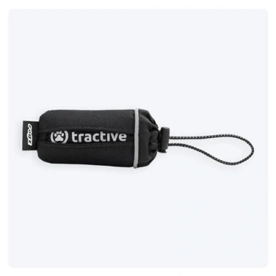 Image of Tractive dog Tracker Pouch. Securely attach your GPS to dog&#039;s collar (w/velcro straps)