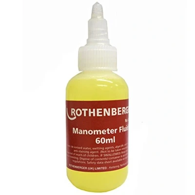 Image of Rothenberger U Gauge Manometer Fluid 60ml Yellow