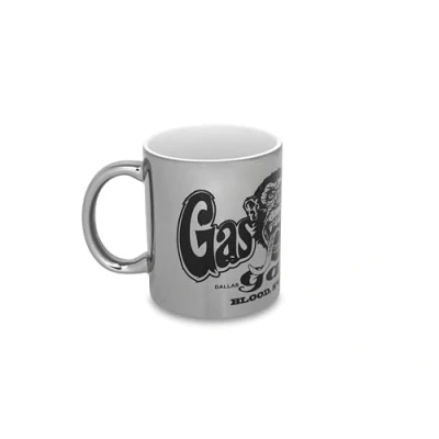 Image of Gas Monkey Garage Official Silver Mechanics Mug Perfect for Dads Same Colour as Your Spanners