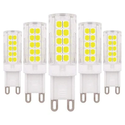 Image of ZHENMING G9 Dimmable LED Bulb 6W White 6500K 60W Halogen Light Replacement, 220V 240V, 5 Pack