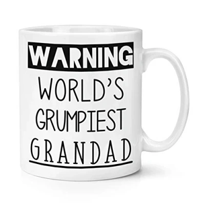 Image of Warning World&#039;s Grumpiest Grandad 10oz Mug Cup