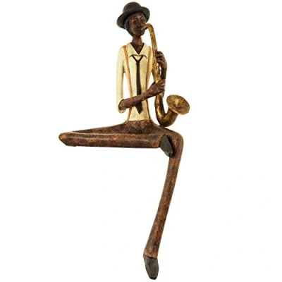 Image of Hill 1975 Sitting Jazz Band Saxophonist