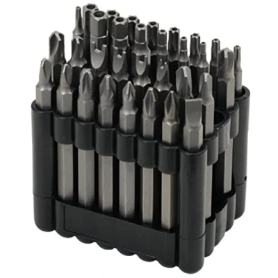 Image of KS Tools 911.7532 1/4&quot; CLASSIC security bit set,75mm,32 pcs