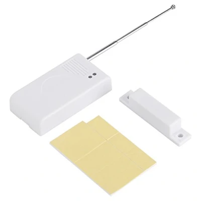 Image of 433MHz Wireless Door Window Magnetic Contact Sensor Detector Switch Alarm Home Garage Security Kit