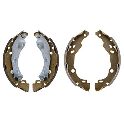 Image of 1606631180, 4241L7, 4241P1 Brake Shoes FEBI BILSTEIN 170823 Rear Axle 203,2mm 38,7mm CITROËN: C3 I Hatchback, C2 PEUGEOT: 1007 Hatchback