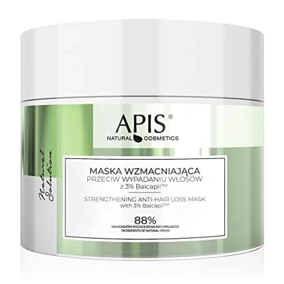 Image of Apis Natural Solution Maska Wzmacniająca z Baicapil dla Włosów Osłabionych Tendencją do Wypadania 200ml