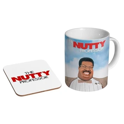 Image of glades The Nutty Professor Ceramic Coffee Mug + Coaster Gift Set