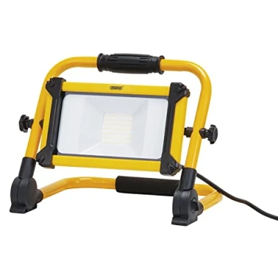 Image of Draper 110V SMD LED Folding Site Light, 30W, 3300 Lumens